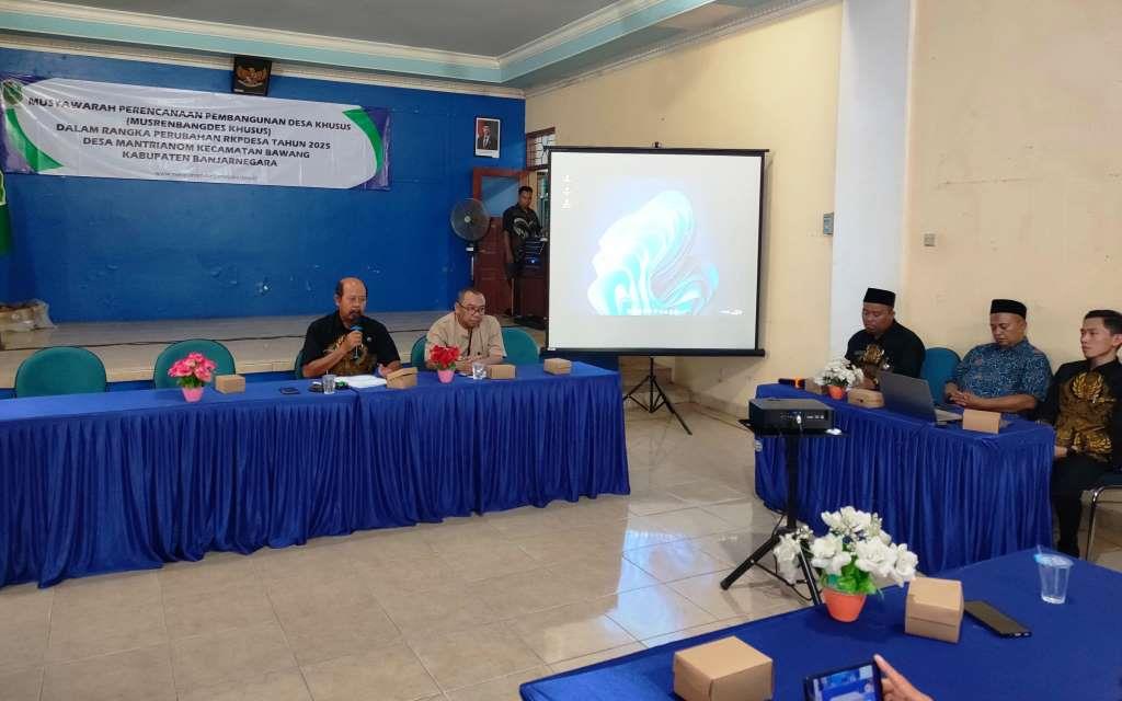 Musrenbangdes Khusus Perubahan RKPDesa Tahun 2025: Menyikapi Perubahan Kebijakan Pemerintah